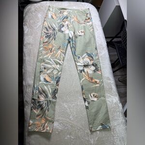 Floral Print Women Jeans made in Italy new sz Medium